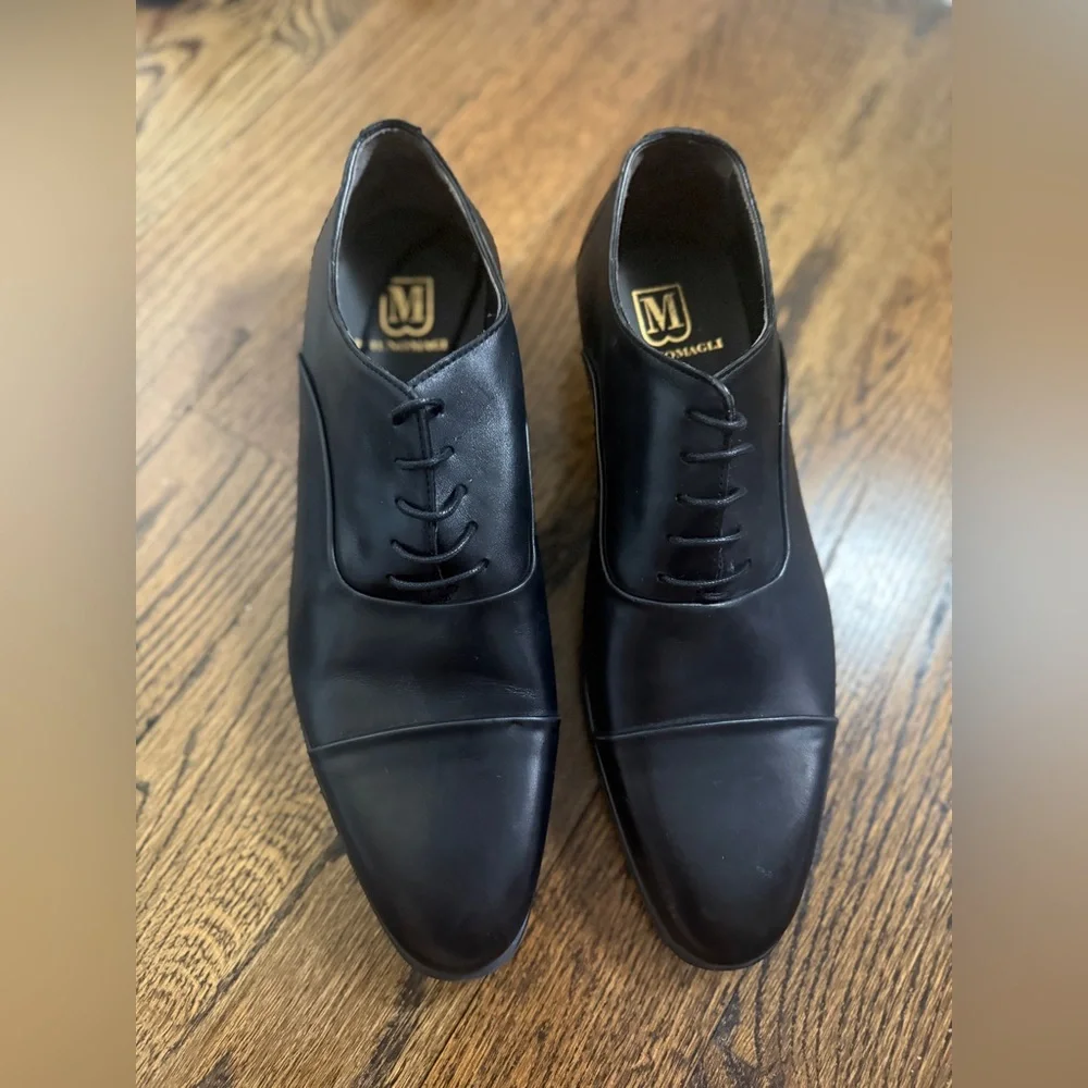 $300 BRUNO MAGLI ADRIANO LEATHER SHOE | BLACK Sz 12 men’s dress